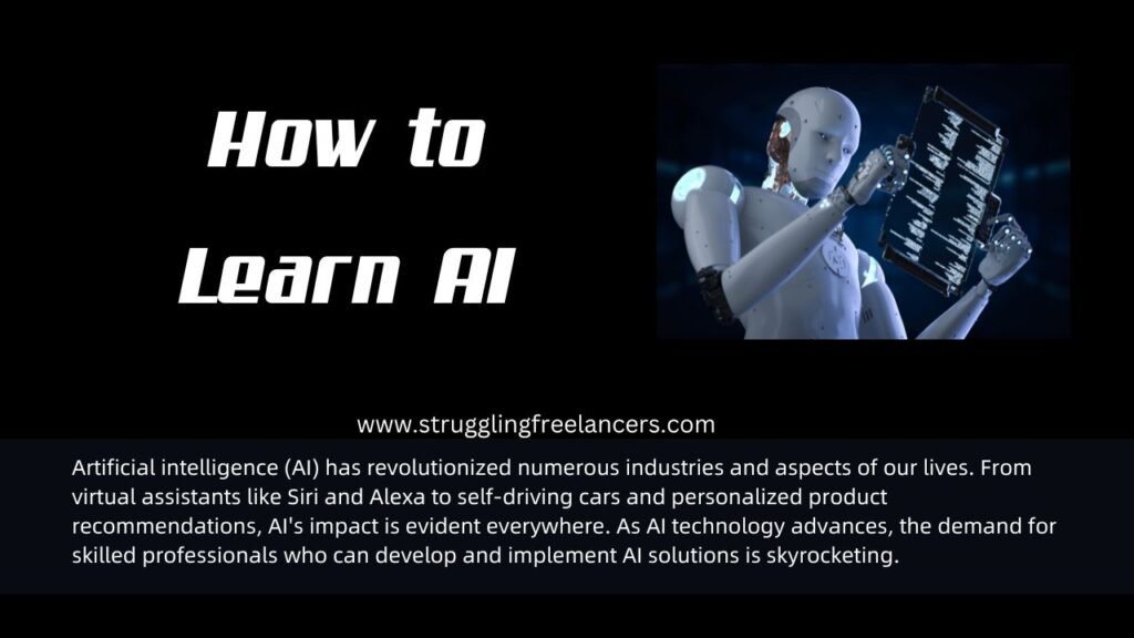 how to learn AI in Pakistan