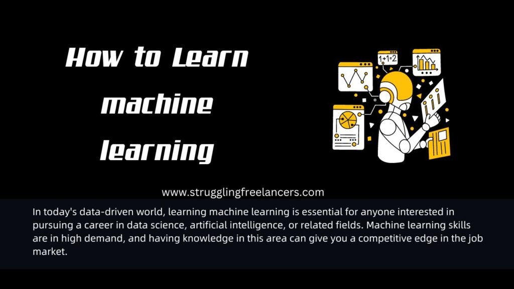 How to learn Machine Learning