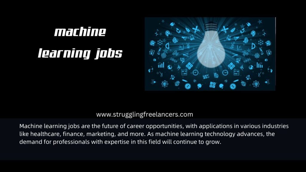 machine learning jobs